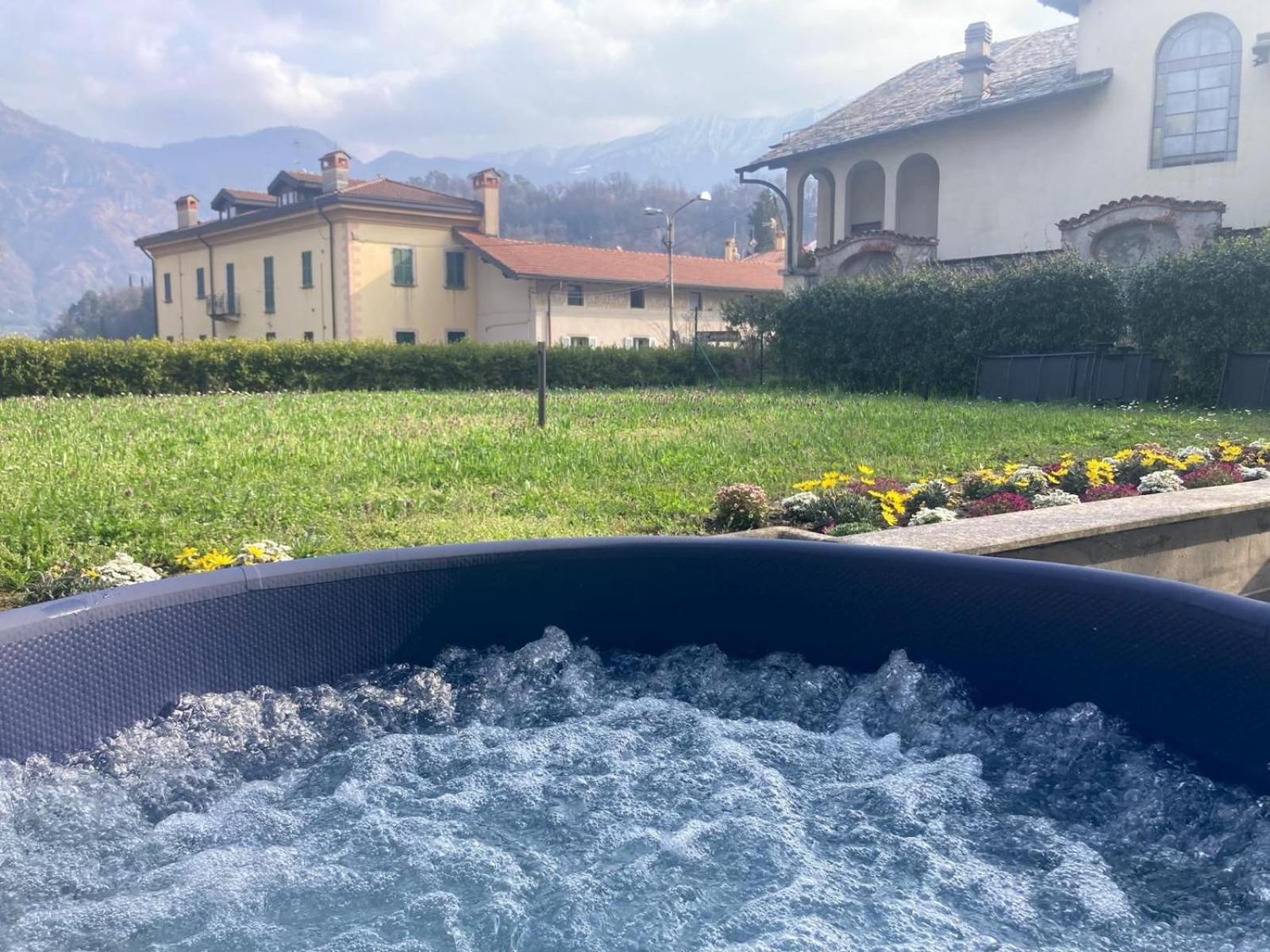 Lago Villa Zen - Apartment With Jacuzzi, Panoramic Views Lenno Exterior foto